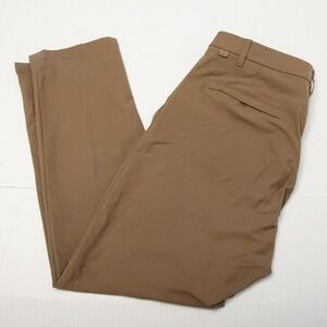 Lululemon Pants Mens 34 Brown ABC Commission Classic Style Golf Casual LMAEWS